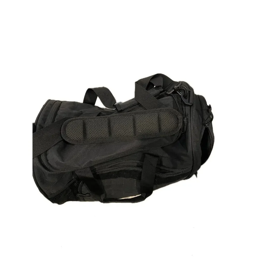 Highland Tactical Canvas Black Duffel 22